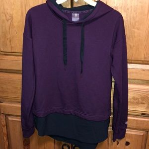 Calia Purple & Black Hoodie - Small